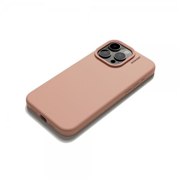 Nudient iPhone 15 Pro Max Cover Base Case Peach Orange