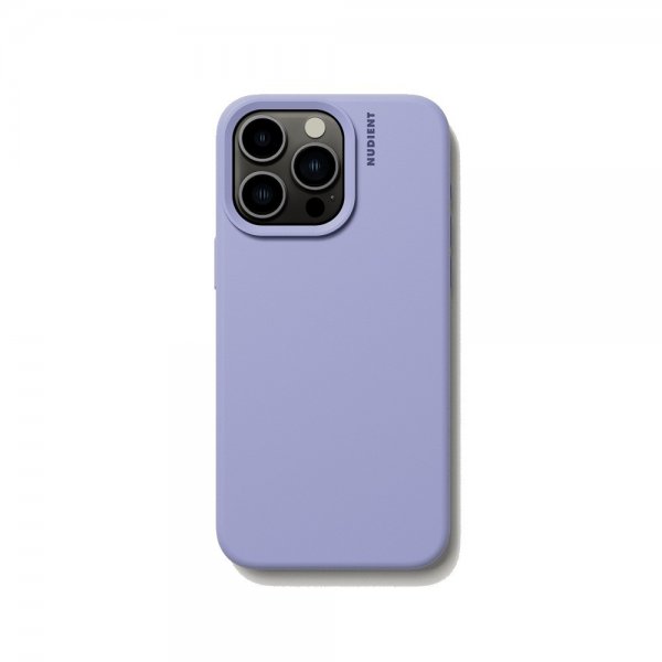 Nudient iPhone 15 Pro Max Cover Base Case Soft Purple