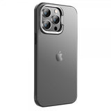 X-Level iPhone 15 Pro Max Cover Kameraramme Kickstand Sort