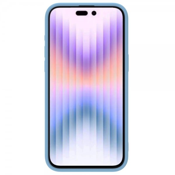 Nillkin iPhone 15 Pro Max Cover CamShield Silky Lyseblå