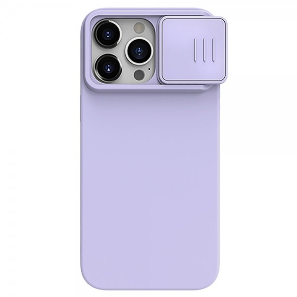 Nillkin iPhone 15 Pro Max Cover CamShield Silky Lyse lilla