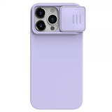 Nillkin iPhone 15 Pro Max Cover CamShield Silky Lyse lilla