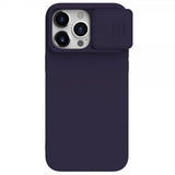 Nillkin iPhone 15 Pro Max Cover CamShield Silky Mørkelilla