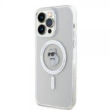 Karl Lagerfeld iPhone 15 Pro Max Cover Choupette MagSafe Transparent