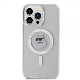 Karl Lagerfeld iPhone 15 Pro Max Cover Choupette MagSafe Transparent