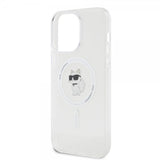 Karl Lagerfeld iPhone 15 Pro Max Cover Choupette MagSafe Transparent