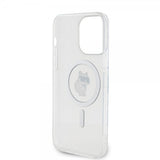 Karl Lagerfeld iPhone 15 Pro Max Cover Choupette MagSafe Transparent