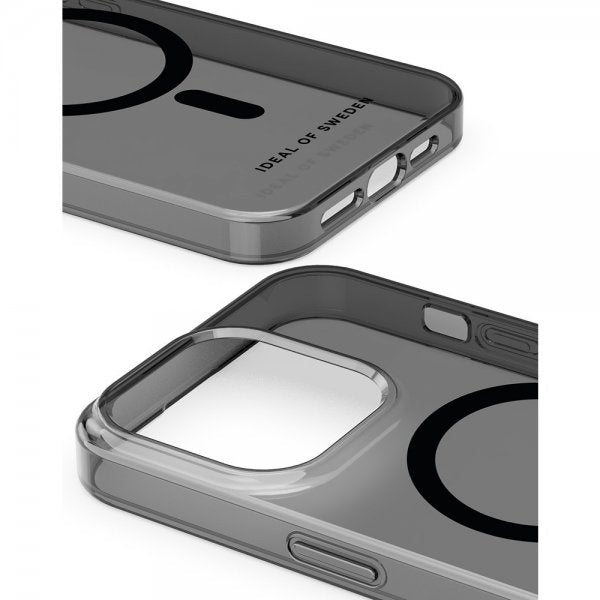 Ideal of Sweden iPhone 15 Pro Max Cover Clear Case MagSafe Tinted Black