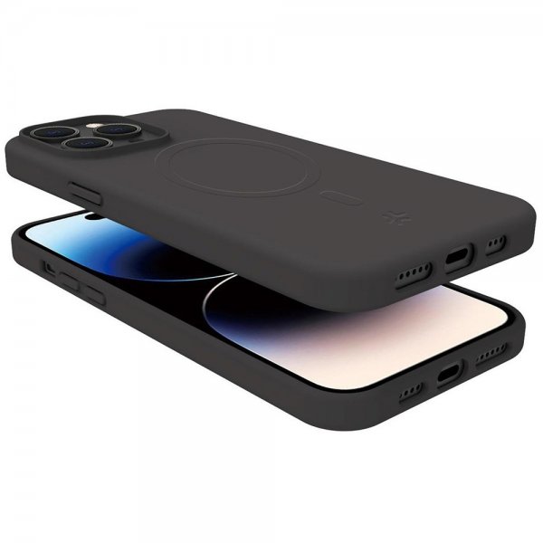 Celly iPhone 15 Pro Max Cover CROMOMAG Sort