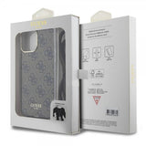 Guess iPhone 15 Pro Max Cover Crossbody Cord Brun