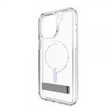 ZAGG iPhone 15 Pro Max Cover Crystal Palace Snap Kickstand Clear