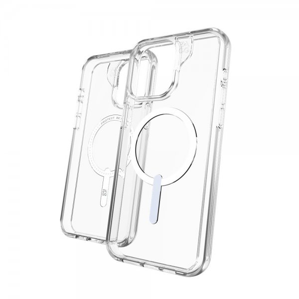 ZAGG iPhone 15 Pro Max Cover Crystal Palace Snap Transparent