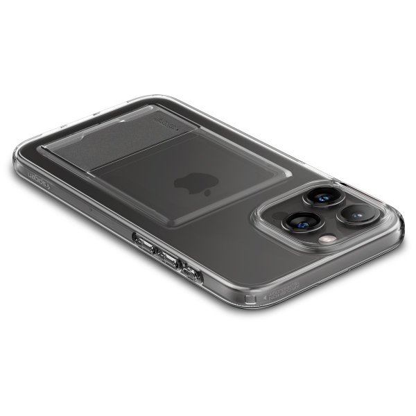 Spigen iPhone 15 Pro Max Cover Crystal Slot Crystal Clear