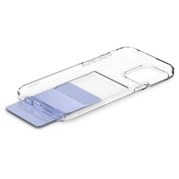 Spigen iPhone 15 Pro Max Cover Crystal Slot Crystal Clear
