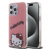 Hello Kitty iPhone 15 Pro Max Cover Daydreaming Crossbody Rosa