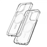 Clckr iPhone 15 Pro Max Cover Diamond MagSafe Transparent