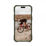 Urban Armor Gear (UAG) iPhone 15 Pro Max Cover Essential Armor MagSafe Olive Drab