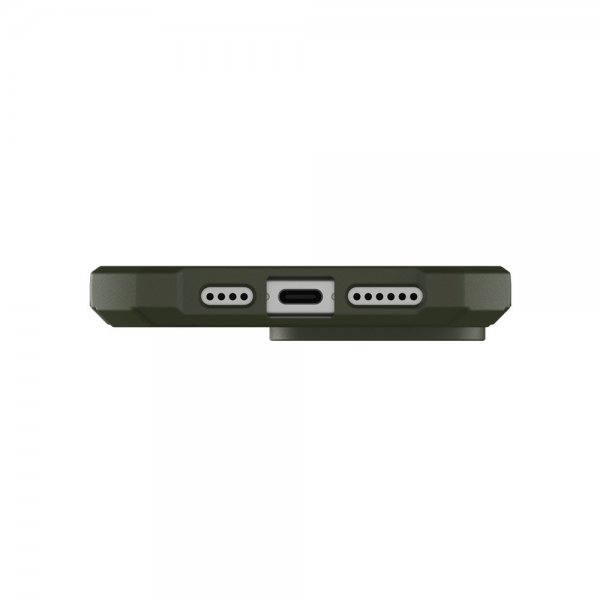 Urban Armor Gear (UAG) iPhone 15 Pro Max Cover Essential Armor MagSafe Olive Drab
