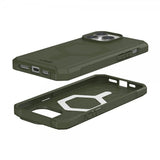 Urban Armor Gear (UAG) iPhone 15 Pro Max Cover Essential Armor MagSafe Olive Drab