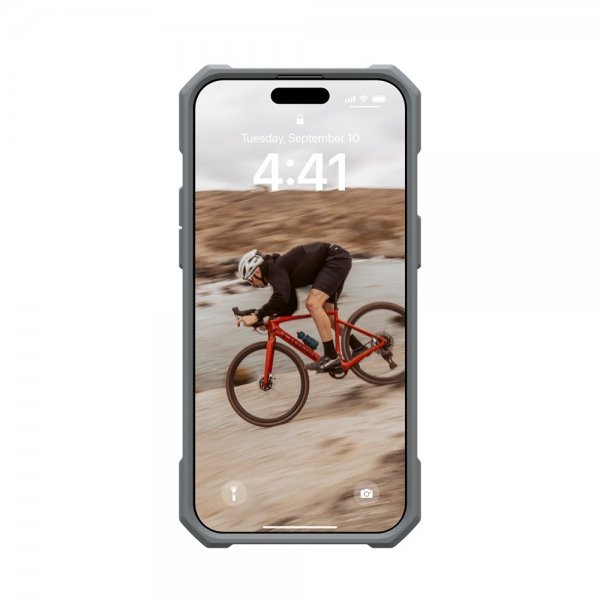 Urban Armor Gear (UAG) iPhone 15 Pro Max Cover Essential Armor MagSafe Sølv
