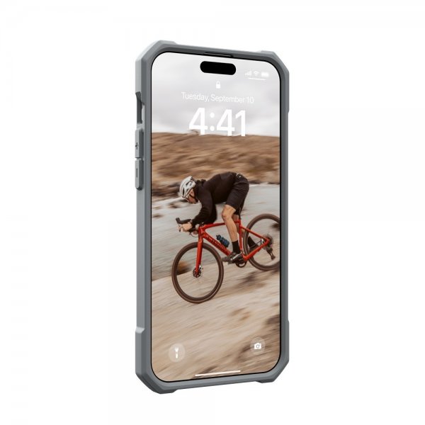 Urban Armor Gear (UAG) iPhone 15 Pro Max Cover Essential Armor MagSafe Sølv