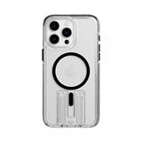 Tech21 iPhone 15 Pro Max Cover Evo Crystal Kick MagSafe Klar/Sort