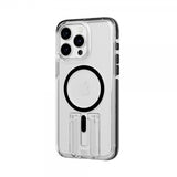 Tech21 iPhone 15 Pro Max Cover Evo Crystal Kick MagSafe Klar/Sort