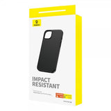 Baseus iPhone 15 Pro Max Cover Fauxther Series Sort
