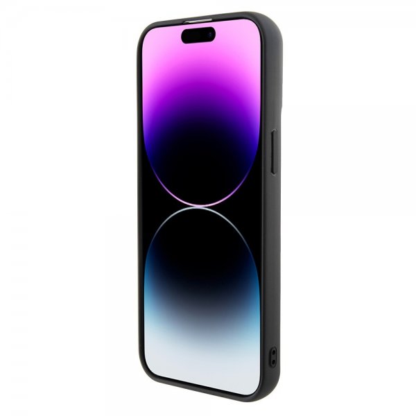 Karl Lagerfeld iPhone 15 Pro Max Cover Fixed Glitter Sort