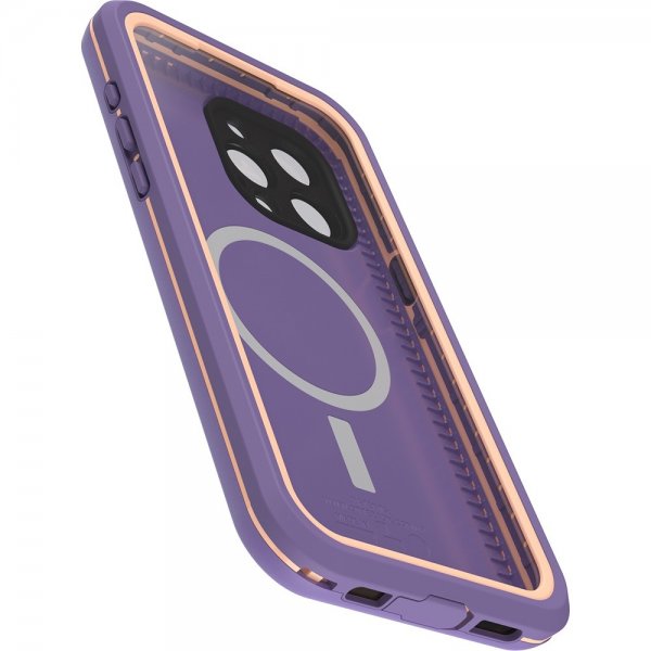 Otterbox iPhone 15 Pro Max Cover Fre MagSafe Rule of Plum
