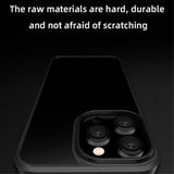 X-Level iPhone 15 Pro Max Cover Matteret Transparent Sort