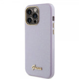 Guess iPhone 15 Pro Max Cover Fuld Glitter Indpakket Lilla