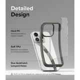 Ringke iPhone 15 Pro Max Cover Fusion Bold Grå