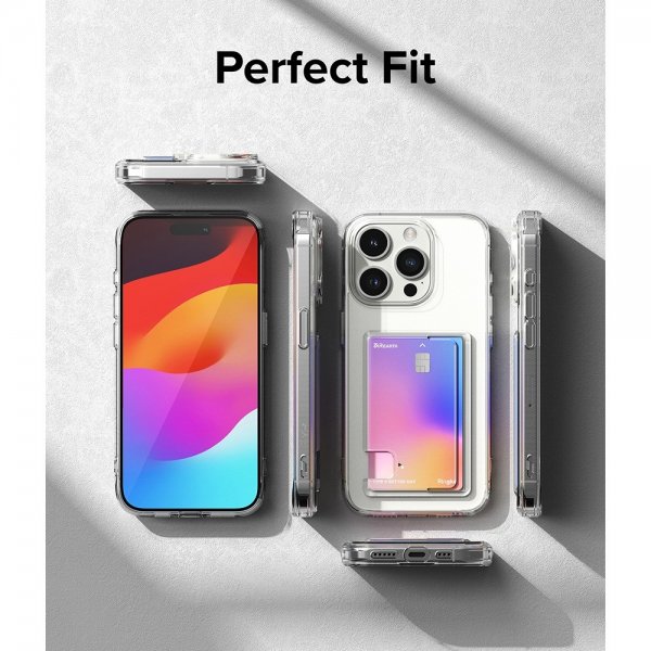 Ringke iPhone 15 Pro Max Cover Fusion Card Clear