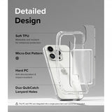 Ringke iPhone 15 Pro Max Cover Fusion Card Clear