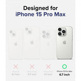 Ringke iPhone 15 Pro Max Cover Fusion Magnetic Clear