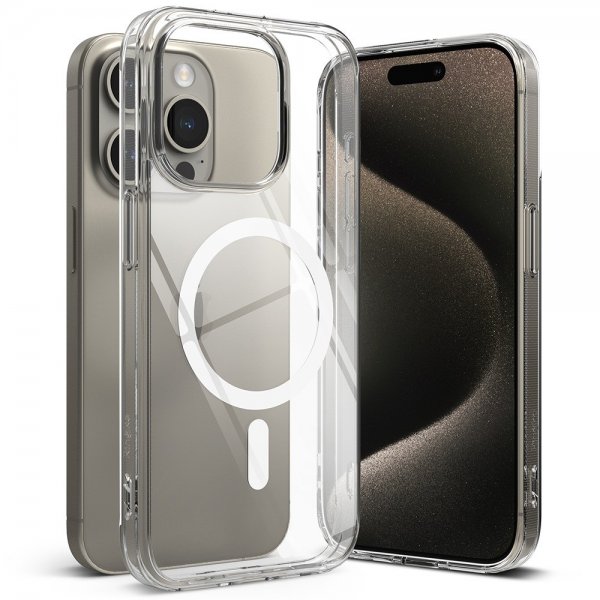 Ringke iPhone 15 Pro Max Cover Fusion Magnetic Clear
