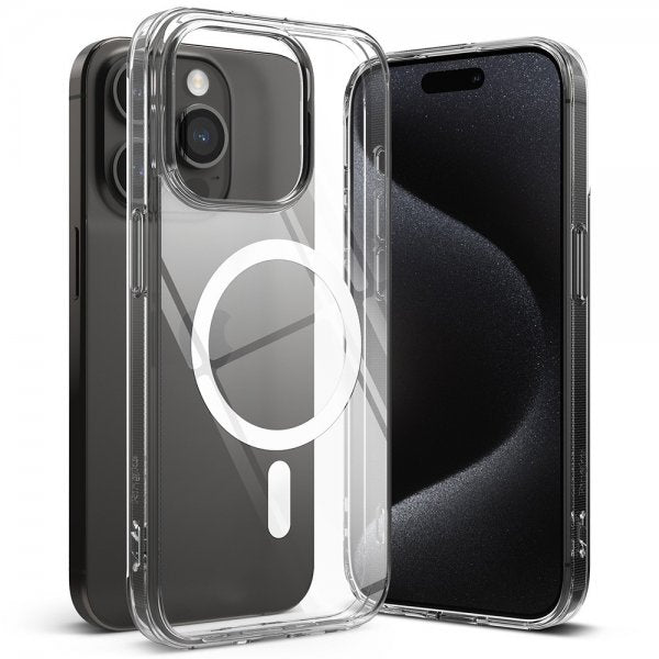 Ringke iPhone 15 Pro Max Cover Fusion Magnetic Clear