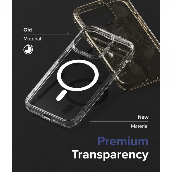 Ringke iPhone 15 Pro Max Cover Fusion Magnetic Clear