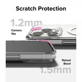 Ringke iPhone 15 Pro Max Cover Fusion Magnetic Matte Clear