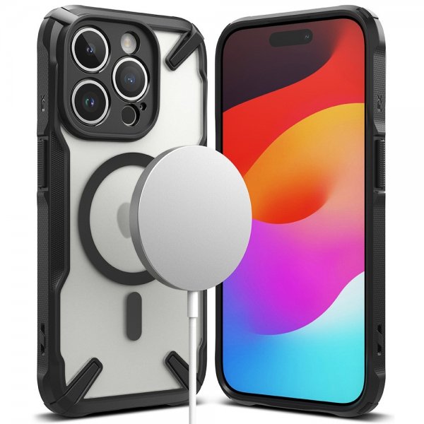 Ringke iPhone 15 Pro Max Cover Fusion X Magnetic Mat Sort