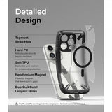 Ringke iPhone 15 Pro Max Cover Fusion X Magnetic Mat Sort