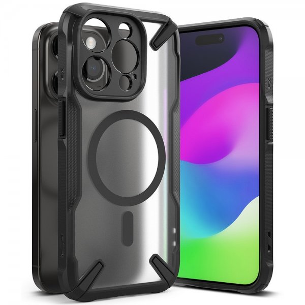 Ringke iPhone 15 Pro Max Cover Fusion X Magnetic Mat Sort
