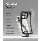 Ringke iPhone 15 Pro Max Cover Fusion X Sort