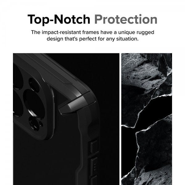 Ringke iPhone 15 Pro Max Cover Fusion X Sort