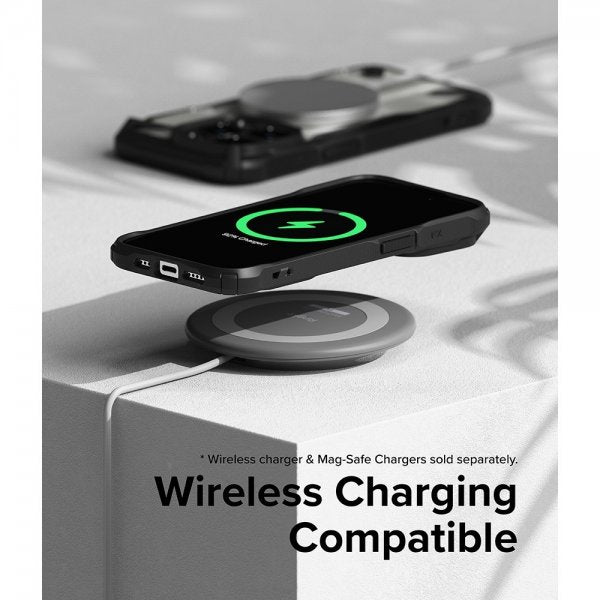 Ringke iPhone 15 Pro Max Cover Fusion X Sort