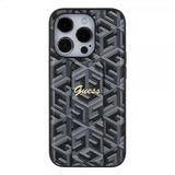 Guess iPhone 15 Pro Max Cover G Cube Grip Stand Sort