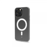 Celly iPhone 15 Pro Max Cover GELSKINMAG MagSafe Transparent