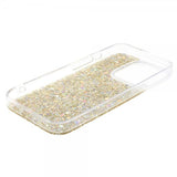 iPhone 15 Pro Max Cover med glimmerpailletter Guld