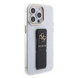 Guess iPhone 15 Pro Max Cover Grip Stand Clear Transparent